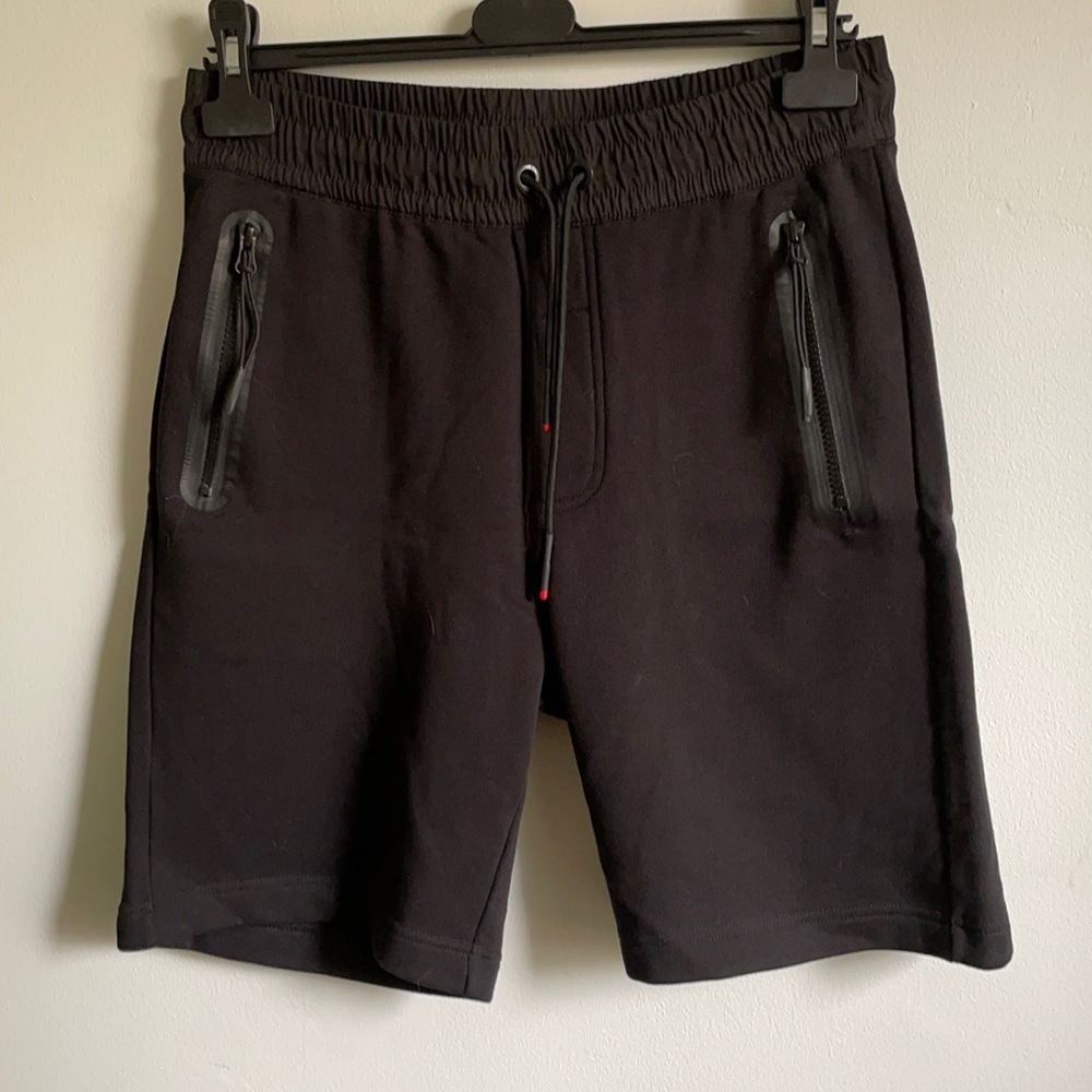 Diesel sz small black cotton shorts mens